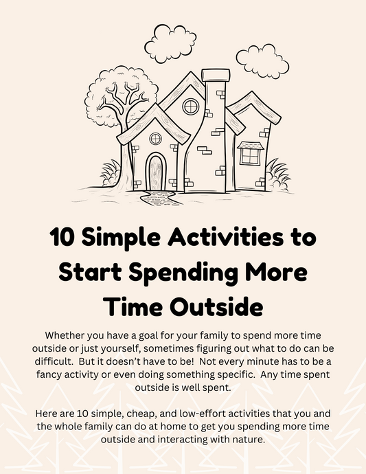 10 Simple Activities to Start Spending More Time Outside