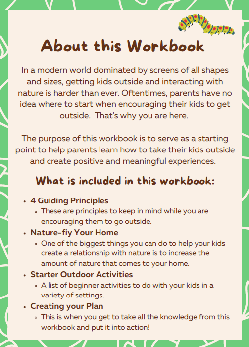 A Parent's Guide to Getting Kids Outside