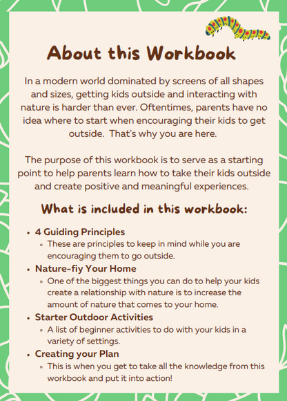 A Parent's Guide to Getting Kids Outside