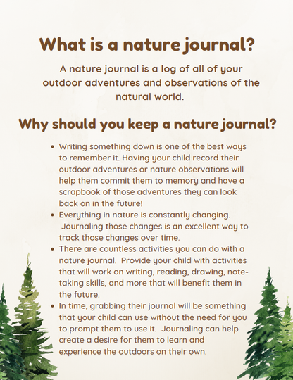 Nature Journaling for the Whole Family